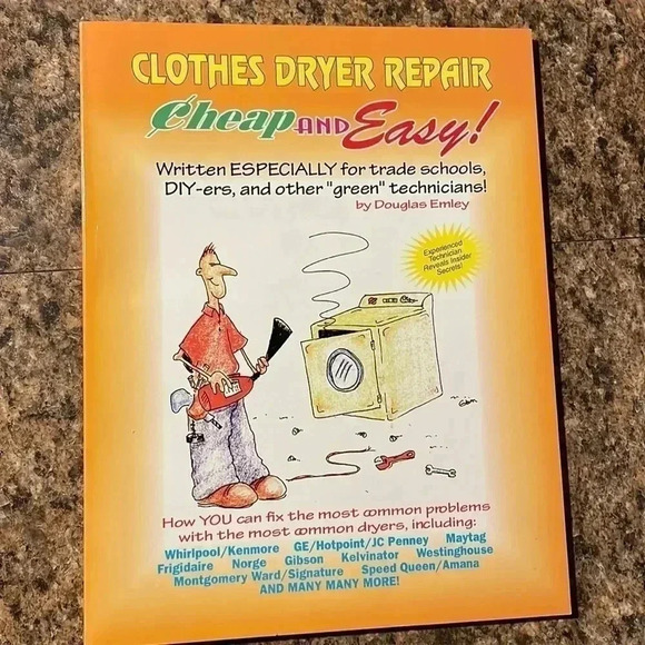 Clothes Dryer Repair Book - Picture 1 of 8